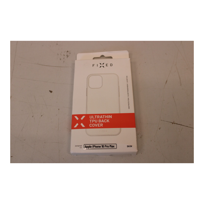 SALE OUT. FIXED Story Slim TPU Back Cover for Apple iPhone 16 Pro Max, clear | Fixed | Story Slim | Back cover | Apple | iPhone 