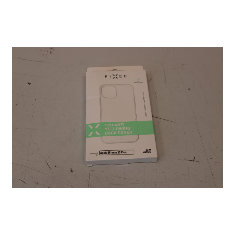 SALE OUT. FIXED Story AntiUV TPU Back Cover for Apple iPhone 16 Plus, clear | Fixed | Story AntiUV | Back Cover | Apple | iPhone