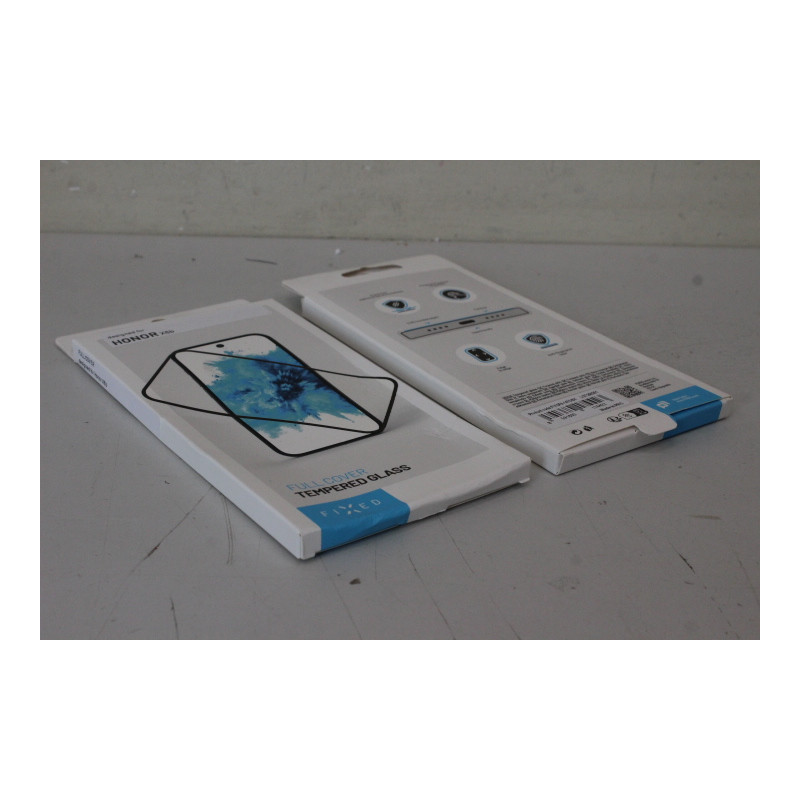 SALE OUT. FIXED Full Cover 2,5D Tempered Glass for Honor X6b, Black | Fixed Screen protector | Honor | X6b | Tempered glass | Bl