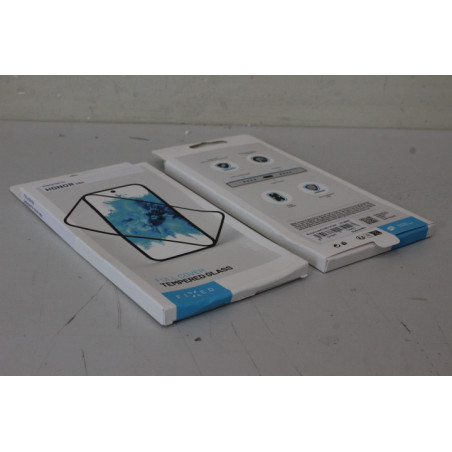 SALE OUT. FIXED Full Cover 2,5D Tempered Glass for Honor X6b, Black | Fixed Screen protector | Honor | X6b | Tempered glass | Bl