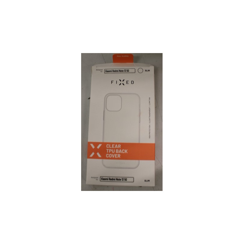 SALE OUT. FIXED TPU Gel Case for Xiaomi Redmi Note 13 Pro+ 5G, Clear | Fixed Back cover | Xiaomi | Redmi Note 13 Pro+ 5G | TPU |