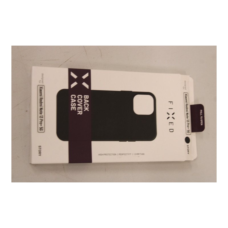 SALE OUT. FIXED Story for Xiaomi Redmi Note 13 Pro+ 5G, black | Fixed Story | Back cover | Xiaomi | Redmi Note 13 Pro+ 5G | Rubb