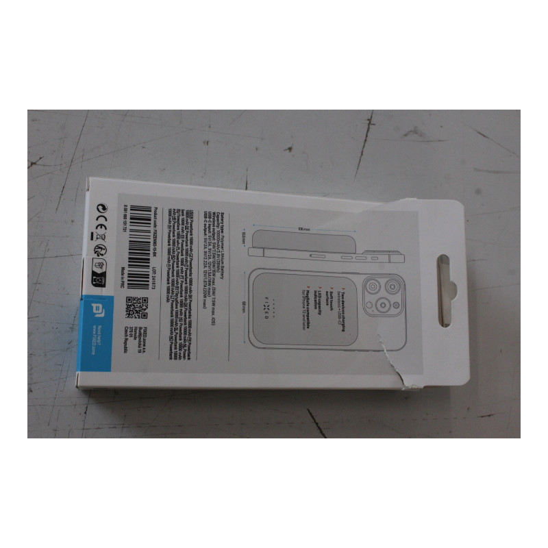 SALE OUT. FIXED MagZen (2nd gen.), 10 000 mAh, black | Fixed MagZen (2nd gen.) with wireless charging and MagSafe support Power 