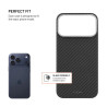 Fixed MagVelar | Back cover | Apple | iPhone 17 Pro Max | Aramid fibers | Black