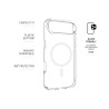Fixed Back cover | Apple | iPhone Air | TPU/PC | Transparent | MagSafe