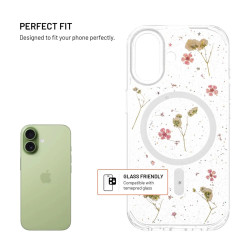 Fixed MagBloom | Back cover | Apple | iPhone 17 | TPU | Blush Plum