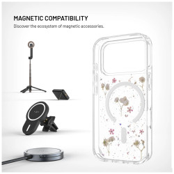 Fixed MagBloom | Back cover | Apple | iPhone 17 Pro | TPU | Blush Plum