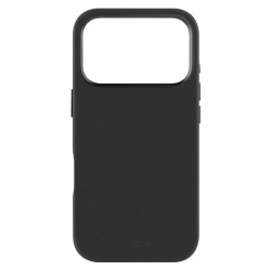 Fixed Back cover | Apple | iPhone 17 Pro | Liquid silicon | Black | MagFlow