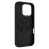 Fixed Back cover | Apple | iPhone 17 Pro Max | Liquid silicon | Black | MagFlow