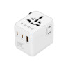 Gembird Universal travel power adapter | TPA-1A2C20-01-W | 20 W | Travel Adapter