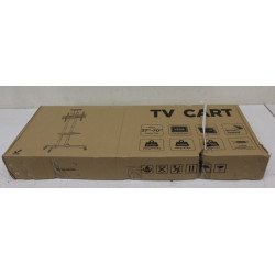 SALE OUT. Sunne 37-70", Fixed height | Sunne Floor stand | S112 multifunctional Mobile TV cart | Tilt | 37-70 " | DAMAGED PACKAG