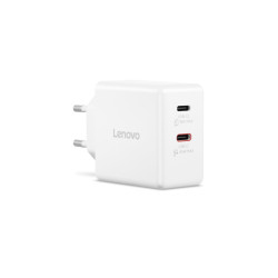 Lenovo Dual USB-C 65W GaN Charger | USB-C | 65 W | Charger