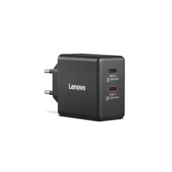 Lenovo Dual USB-C 65W GaN Charger | USB-C | 65 W | Charger