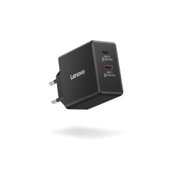 Lenovo Dual USB-C 65W GaN Charger | USB-C | 65 W | Charger