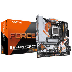Gigabyte B850M FORCE (rev. 1.0) | Processor family AMD | Processor socket AM5 | DDR5 | Supported hard disk drive interfaces SATA