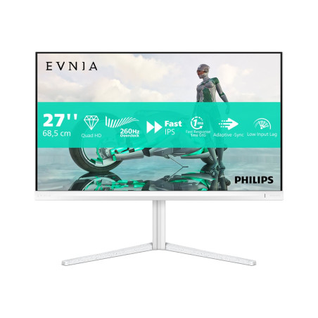 Philips | 27M2N3501PA/00 | 27 " | Fast IPS | Quad HD | 16:9 | 260 Hz | 1 ms | 2560 x 1440 pixels | 300 cd/m | HDMI ports quantit