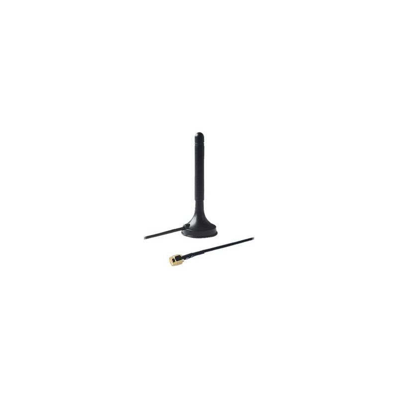 Teltonika Wi-Fi Magnetic SMA Antenna | PR1KRF30 | Gain 3 dB | 2400-2500 GHz | Antenna connector type RP-SMA Male