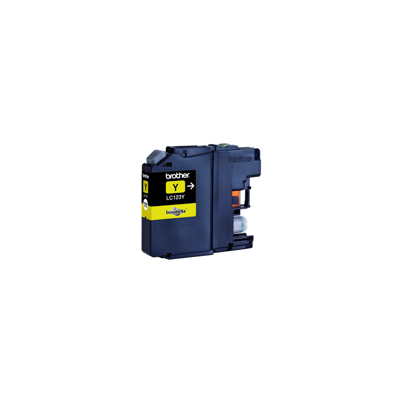 Brother LC123Y | Ink Cartridge | Yellow