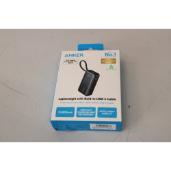 SALE OUT. Anker 545 Nano Power Bank 10000mAh, PD 30W, Black | Anker | 545 Nano Power Bank | A1259G11 | 10000 mAh | Black | DAMAG