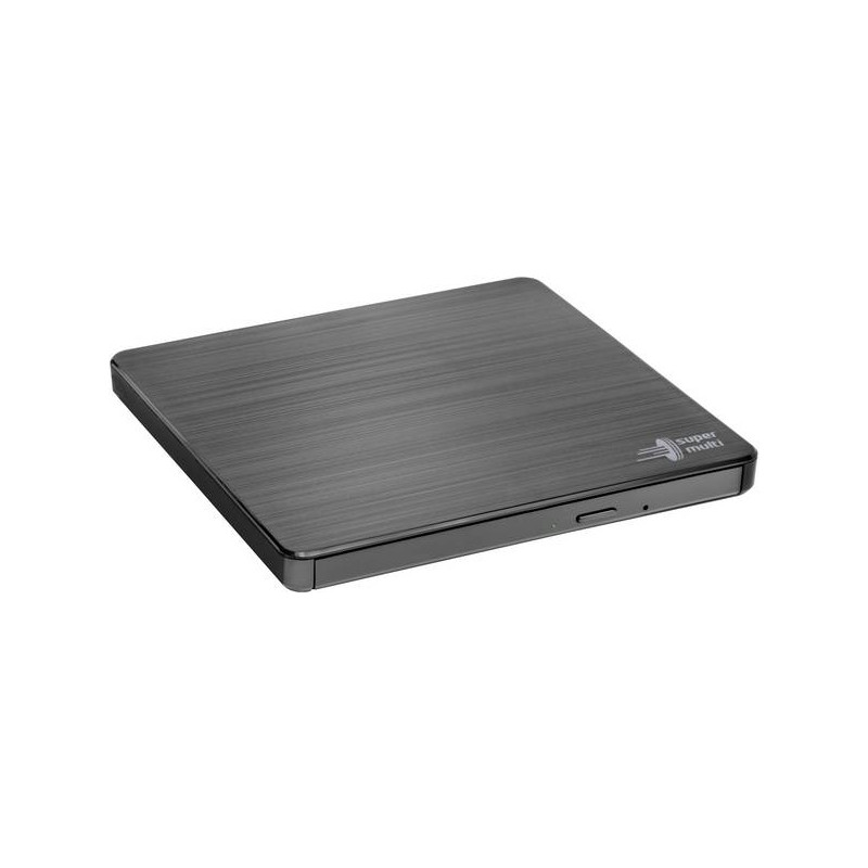 H.L Data Storage | Ultra Slim Portable DVD-Writer | GP60NB60 | Interface USB 2.0 | DVD R/RW | CD read speed 24 x | CD write spee