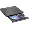 H.L Data Storage | Ultra Slim Portable DVD-Writer | GP60NB60 | Interface USB 2.0 | DVD R/RW | CD read speed 24 x | CD write spee