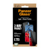 PanzerGlass Screen protector | Apple | iPhone 17 Pro Max | Glass | Transparent | Ultra-Wide Fit w. EasyAligner