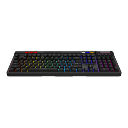 MSI STRIKE PRO WIRELESS | Gaming keyboard | Wireless | US | Black | 2.4 GHz Wireless, Bluetooth, USB 2.0 | Kailh Midnight Pro Si