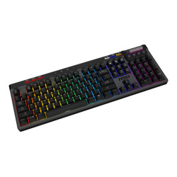 MSI STRIKE PRO WIRELESS | Gaming keyboard | Wireless | US | Black | 2.4 GHz Wireless, Bluetooth, USB 2.0 | Kailh Midnight Pro Si