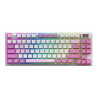 MSI FORGE GK600 TKL WIRELESS VIOLET | Gaming keyboard | Wireless | US | 2.4 GHz Wireless, Bluetooth, USB 2.0 | Mechanical Linear