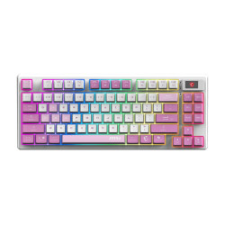 MSI FORGE GK600 TKL WIRELESS VIOLET | Gaming keyboard | Wireless | US | 2.4 GHz Wireless, Bluetooth, USB 2.0 | Mechanical Linear
