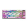 MSI FORGE GK600 TKL WIRELESS VIOLET | Gaming keyboard | Wireless | US | 2.4 GHz Wireless, Bluetooth, USB 2.0 | Mechanical Linear