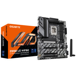 Gigabyte Z890 UD WIFI6E | Processor family Intel | Processor socket LGA1851 | DDR5 | Supported hard disk drive interfaces M.2, S