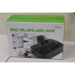 SALE OUT. Energenie UPS with AVR, 650 VA -DAMAGED PACKAGING | EnerGenie | UPS with AVR | 650 VA | DAMAGED PACKAGING | 220 V