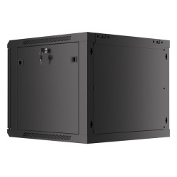 Lanberg | Rack cabinet 19" wall-mount 9U/600x600 (flat pack) V2 | WF01-6609-10B | Black