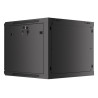 Lanberg | Rack cabinet 19" wall-mount 9U/600x600 (flat pack) V2 | WF01-6609-10B | Black