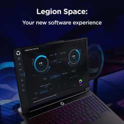 Lenovo Legion Pro 7 16IAX10H | Eclipse Black | 16 " | OLED | WQXGA | 2560 x 1600 pixels | Intel Core Ultra 9 | 275HX | 32 (2x16)