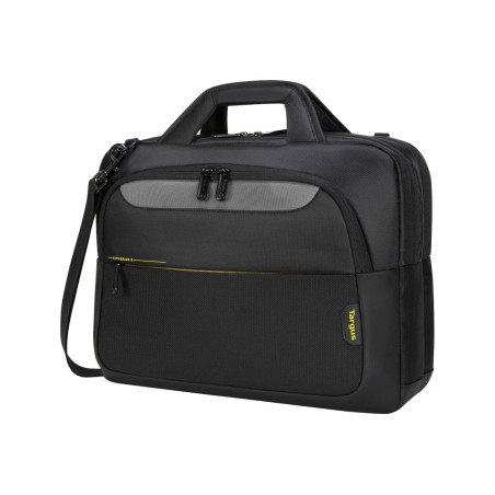 Targus CityGear | Topload Laptop Case | Fits up to size 15-17.3 " | Laptop Case | Black | Shoulder strap