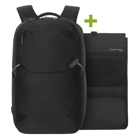 Targus Work+ EcoSmart | Fits up to size 15-16 " | Backpack | Black