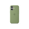 Apple iPhone 17 Silicone Case with MagSafe - Light Moss | Apple