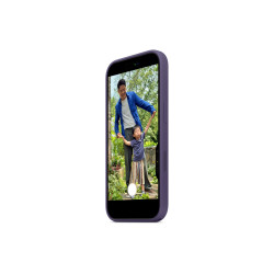 Apple iPhone 17 Silicone Case with MagSafe - Purple Fog | Apple