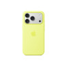 Apple iPhone 17 Pro Silicone Case with MagSafe Neon Yellow | Apple