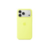 Apple iPhone 17 Pro Max Silicone Case with MagSafe Neon Yellow | Apple