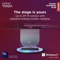 Lenovo Yoga AIO 9 27IAH10 27 QHD ULT7-255H/16GB/1TB/Intel Arc 140T/WIN11 Home/Nordic kbd/Luna Grey/2Y Warranty | Lenovo Yoga | 2