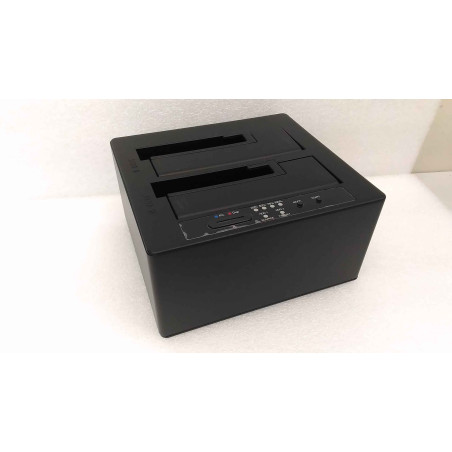 Raidsonic Icy Box | IB-121CL-C31 CloneStation for 2x HDD/SSD with USB 3.1 (Gen 2) Type-C | USED, REFURBISHED, WITHOUT ORIGINAL P