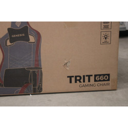 SALE OUT. Genesis Gaming Chair Trit 660 RBG, Grey | Genesis Gaming Chair | Trit 660 RBG | Grey | DAMAGED PACKAGING, USED, SCRATC