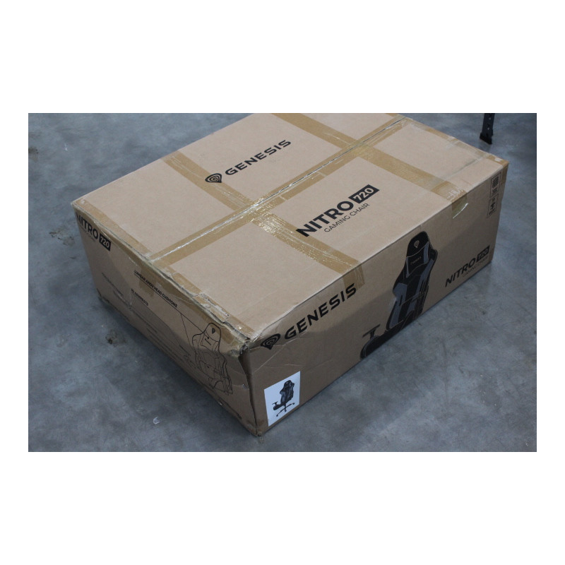SALE OUT. Genesis Gaming Chair Nitro 720, Black/Grey DAMAGED PACKAGING | Genesis DAMAGED PACKAGING