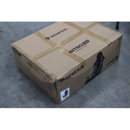 SALE OUT. Genesis Gaming Chair Nitro 720, Black/Grey DAMAGED PACKAGING | Genesis DAMAGED PACKAGING