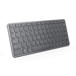 Lenovo Multi-Device Wireless Keyboard (US-ENG) | Luna Grey | Keyboard | Wireless | English | USB-C/Bluetooth