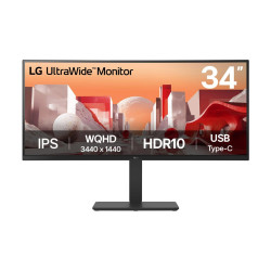 LG | 34BA75QE-B | 34 " | IPS | 21:9 | 60 Hz | 5 ms | 3440 x 1440 pixels | 300 cd/m | HDMI ports quantity 2