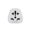 Gembird World to EU power adapter plug, 15 A | A-AC-EUMINTF | Travel adapter